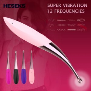 Powerful Pinpoint Clitoral Stimulator G Spot Vibrators for Women Nipple Clitoris Stimulator Female Vagina Massager