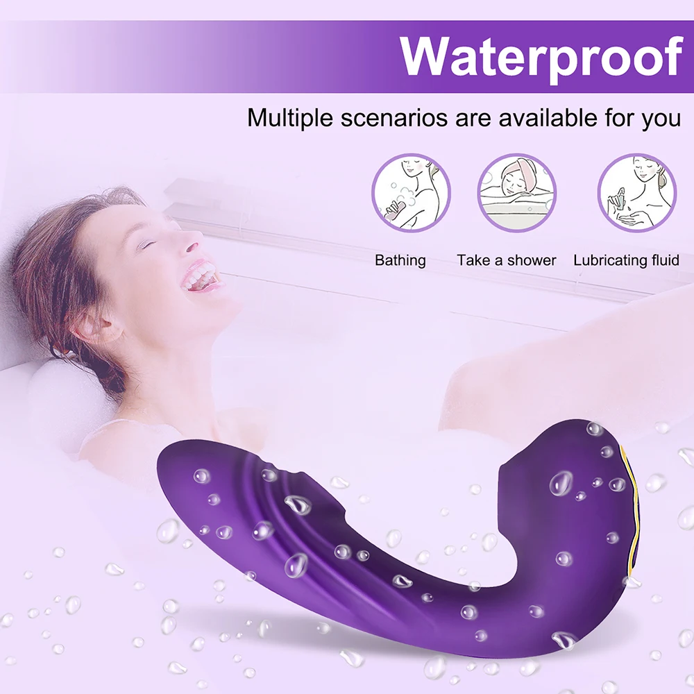 Clitoris Sucker Stimulator for Women Nipple Vibrator Clitorial Dildo Vaginal Suck Panties Massager to Satisfy Sex Toys for Adult
