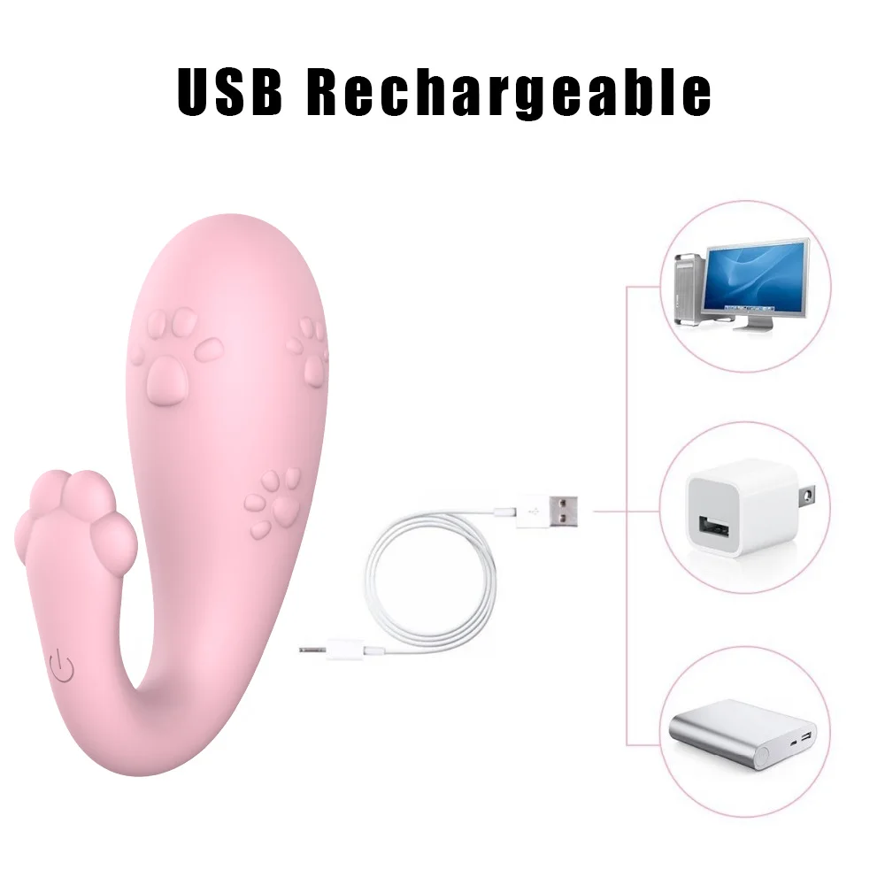 APP Bluetooth Sex Toys for Women Wireless Remote control G-spot Massage 8 Frequency USB charging Monster Pub Vibrator Silicone