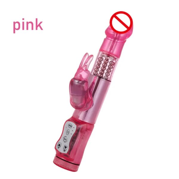 G Spot Dildo Rabbit Vibrator Masturbator Sex Toys for Women Vagina Clitoris Double Vibrator 10 Speeds Vagina Vibration sex toys