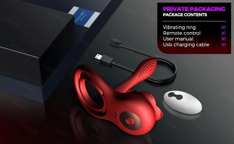 HESEKS Rose Vibrating Cock Ring 10 Vibration Penis Ring Penis Vibrators G-spot Clitoral Stimulator Adult Couples Sex Toy for Men HESEKS Rose Vibrating Cock Ring 10 Vibration Penis Ring Penis Vibrators G-spot Clitoral Stimulator Adult Couples Sex Toy for Men