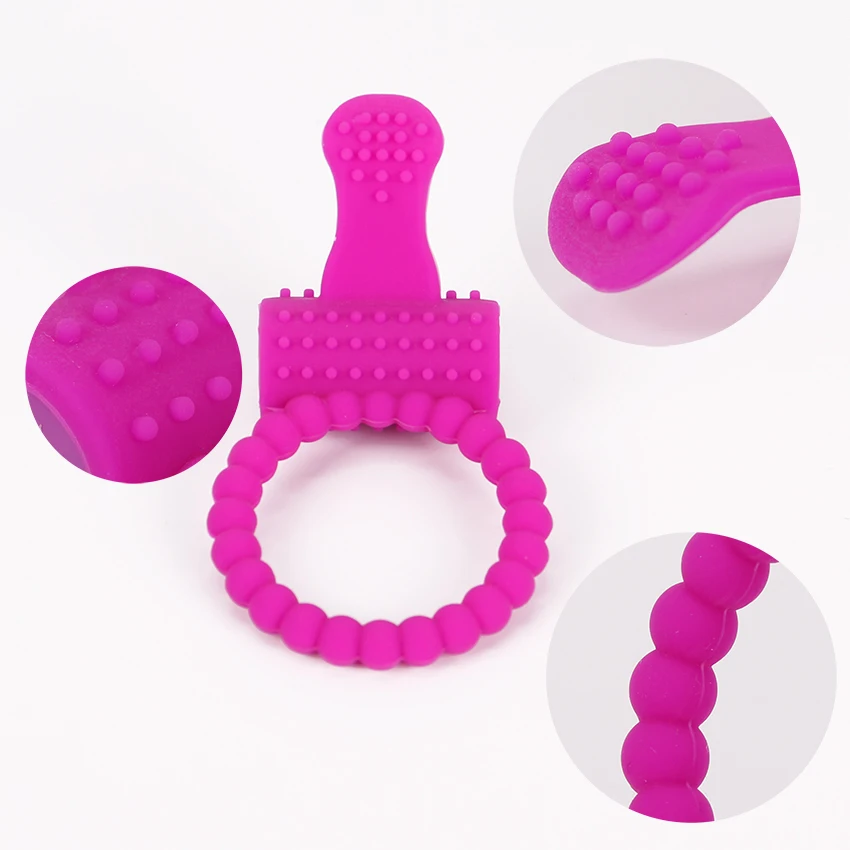 Vibrating Penis Ring Sex Toys For Men Penis Erect Erection Enhance Sex Ability Product Women Clitoral Stimulator Erotic Products