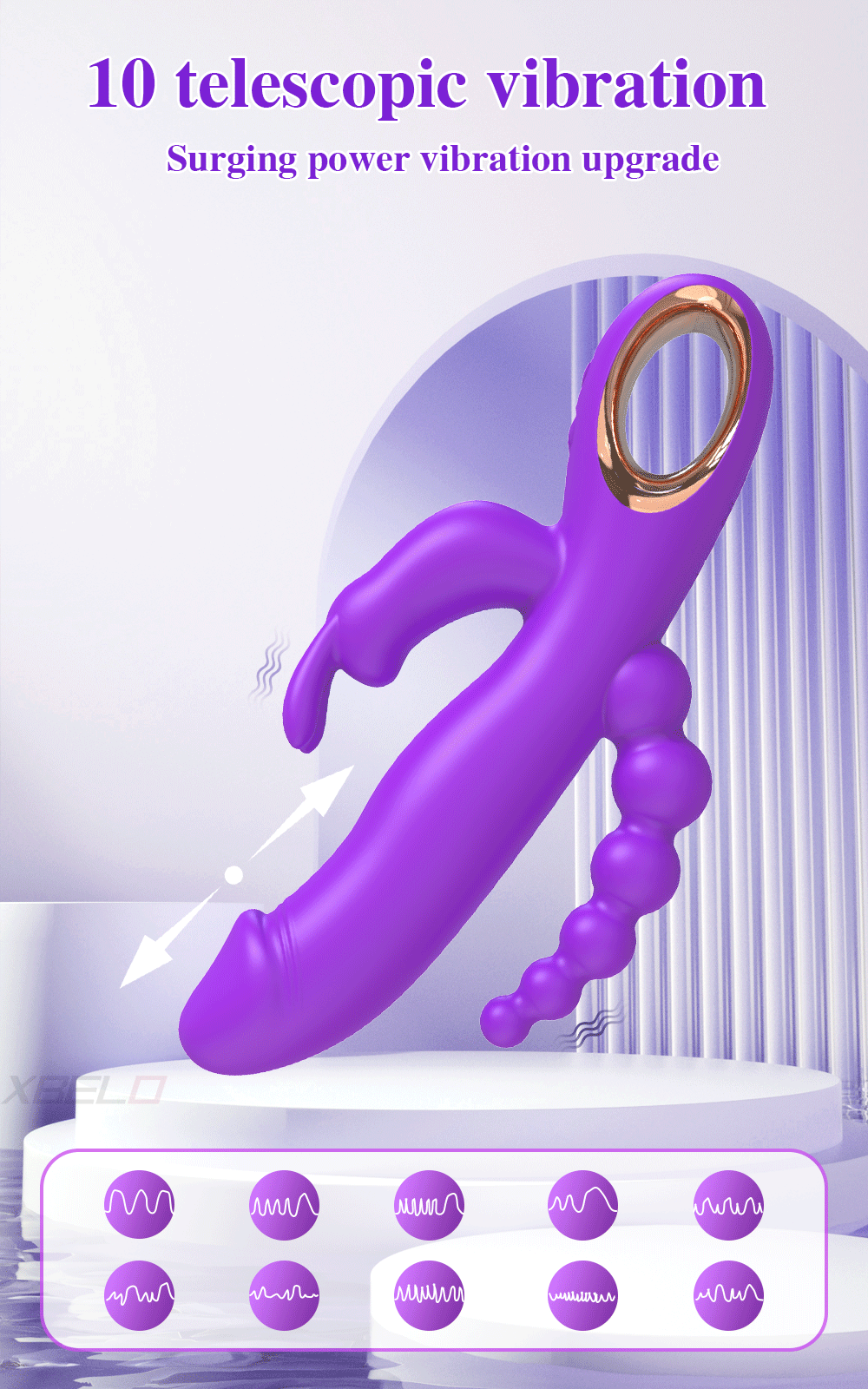 3 in 1 Dildo Rabbit Vibrator Adult Female Masturbator Clitoral G-Spot Orgasm Adult Sex Toy 18 Vagina Stimulator dildode mujer 3 in 1 Dildo Rabbit Vibrator Adult Female Masturbator Clitoral G-Spot Orgasm Adult Sex Toy 18 Vagina Stimulator dildode mujer