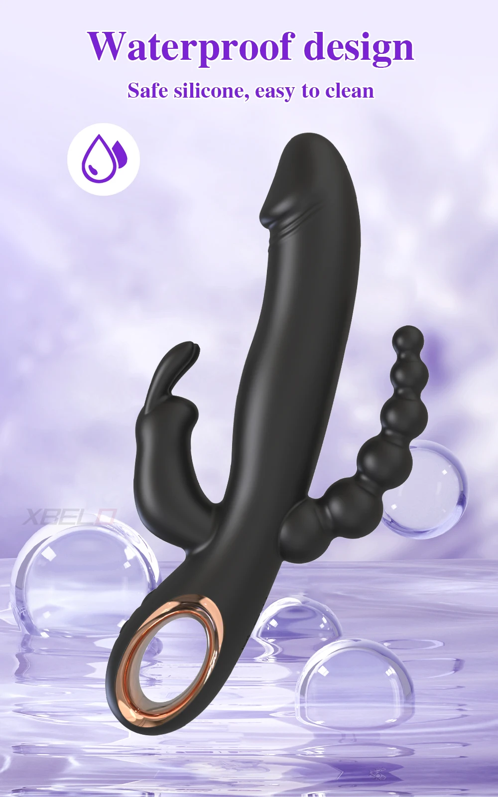 3 in 1 Dildo Rabbit Vibrator Adult Female Masturbator Clitoral G-Spot Orgasm Adult Sex Toy 18 Vagina Stimulator dildode mujer 3 in 1 Dildo Rabbit Vibrator Adult Female Masturbator Clitoral G-Spot Orgasm Adult Sex Toy 18 Vagina Stimulator dildode mujer