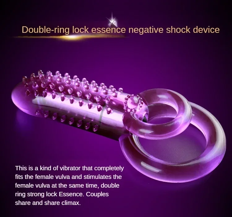 1/10 Frequency Sex Shop Penis Toys Clitoris Vibrators for Women Clitoral Stimulator Double Ring Cock Male Dildo Massage Vibrator