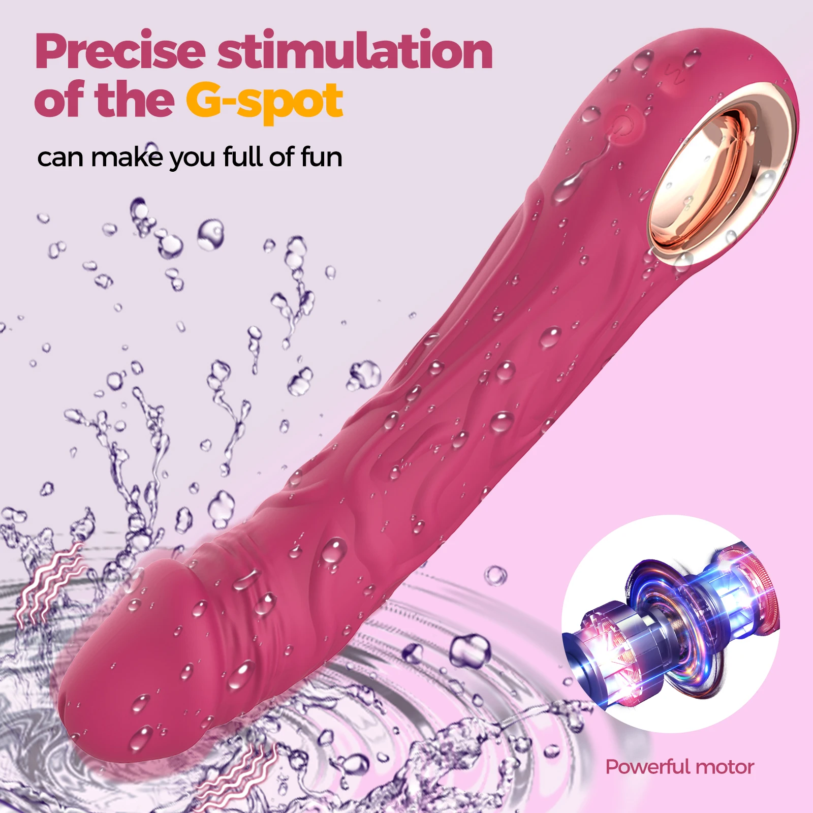 1pcs Pulse Vibration Extender Soft Silicone Strong Motor G-Spot Clitoral Stimulator Female Masturbation Adult Sex Toy