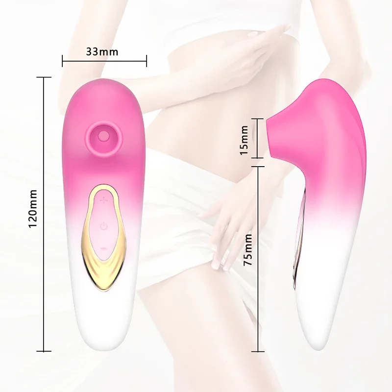 Powerful Sucker Clitoris Sucking Vibrator for Women Clit Nipple Oral Vacuum Stimulator Female Masturbator Massager Adult Sex Toy