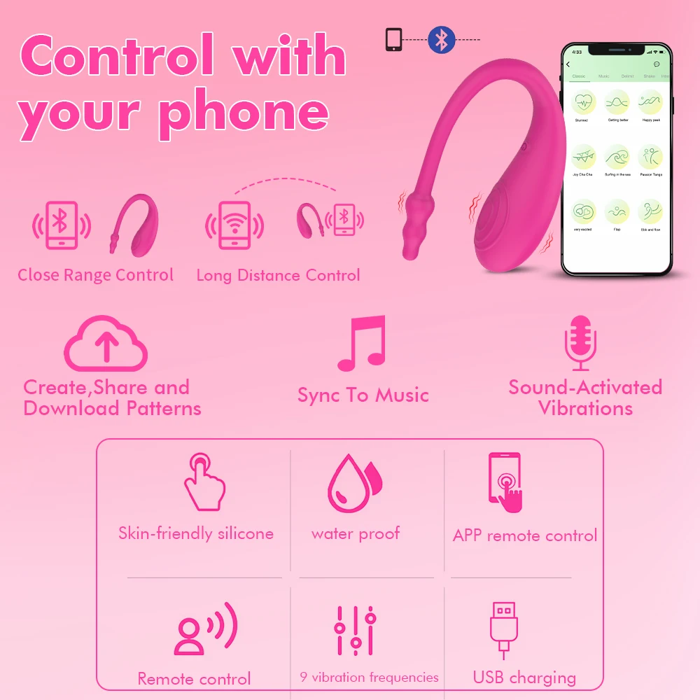 Wireless APP Control Insert Vagina Vibration Massage Clitoral Stimulation Wearable Vibrator G Spot Masturbation Female Sex Toys Wireless APP Control Insert Vagina Vibration Massage Clitoral Stimulation Wearable Vibrator G Spot Masturbation Female Sex Toys