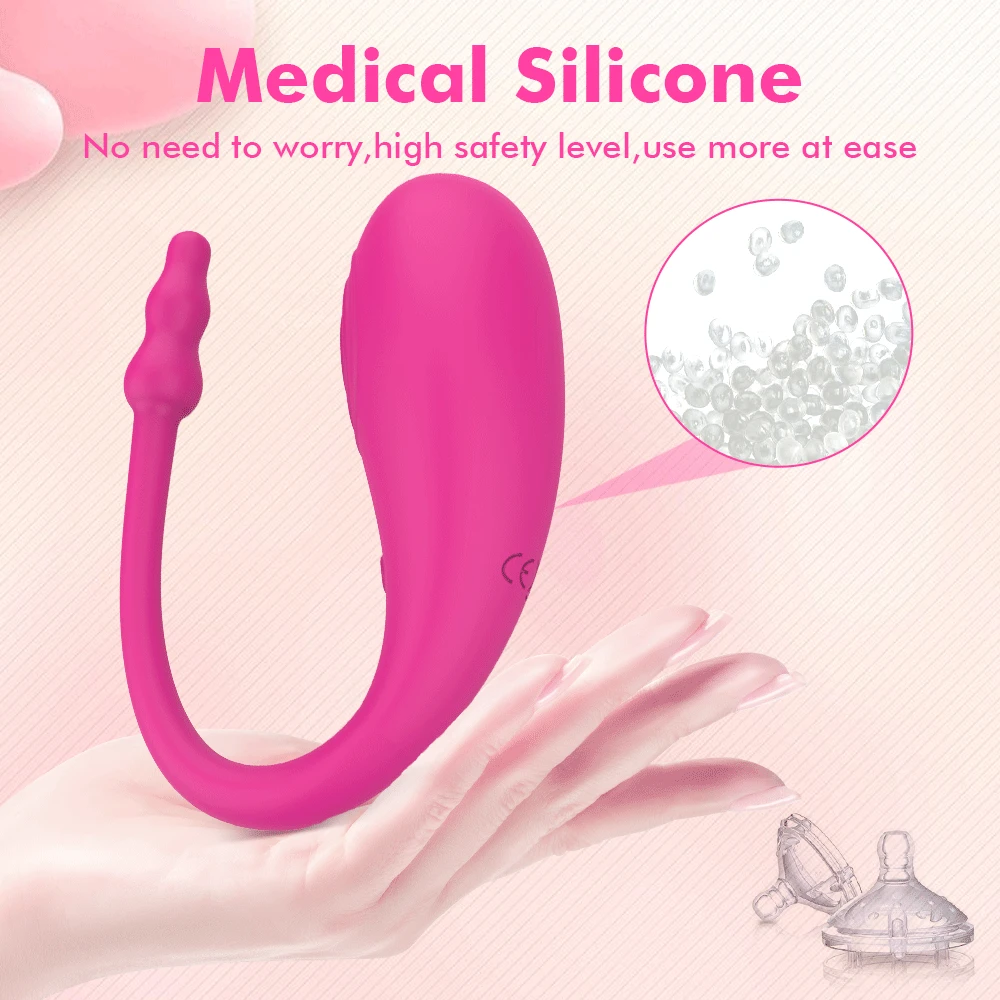 Wireless APP Control Insert Vagina Vibration Massage Clitoral Stimulation Wearable Vibrator G Spot Masturbation Female Sex Toys Wireless APP Control Insert Vagina Vibration Massage Clitoral Stimulation Wearable Vibrator G Spot Masturbation Female Sex Toys