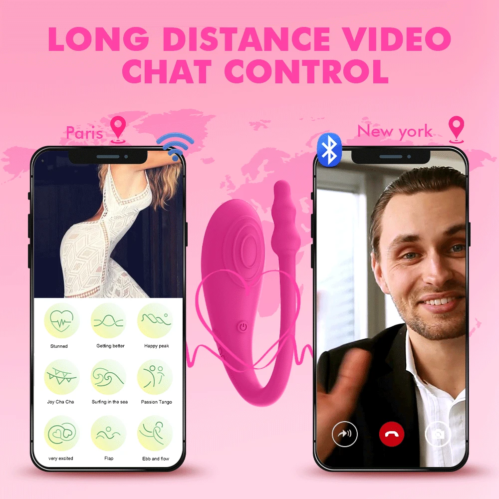 Wireless APP Control Insert Vagina Vibration Massage Clitoral Stimulation Wearable Vibrator G Spot Masturbation Female Sex Toys Wireless APP Control Insert Vagina Vibration Massage Clitoral Stimulation Wearable Vibrator G Spot Masturbation Female Sex Toys