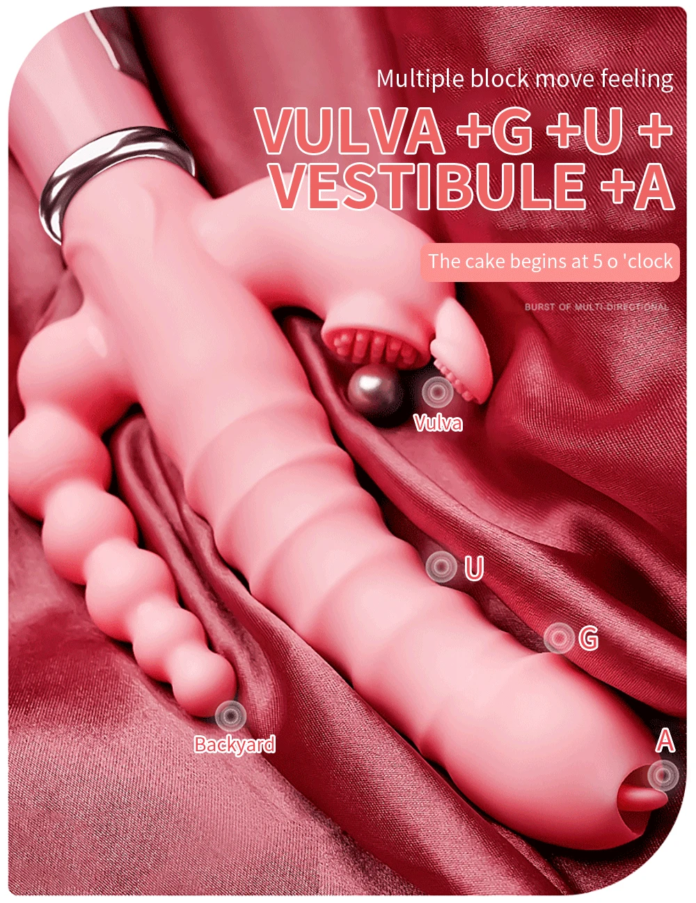 3 In 1 Dildo Vibrator Tongue Licking Rabbit Patting G Spot Clit Vagina Stimulator Anal Plug Adult Sex Toys For Women Masturbator