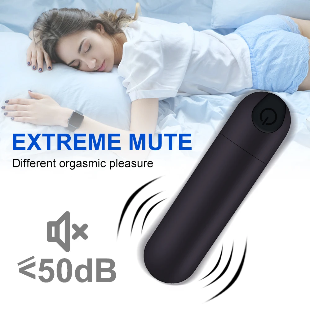 Powerful USB Charge Mini Bullet Vibrator Adult Sex Toys Women Clitoral Stimulator Vaginal G Spot Vibrators Erotic Masturbation