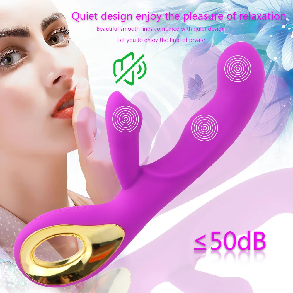 Dual Motors Vibrator 10 Frequency Dildo Female Anal Vagina Clitoral Masturbator Adults Sex Shop Vibrating Sex Toys for Women