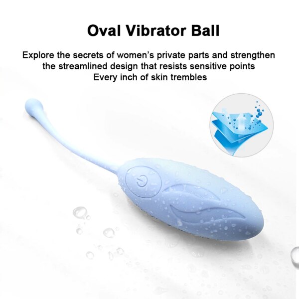 Wireless Vibrator Vibrating Egg G-Spot Stimulator Vagina Ball Clitoral Stimulator Masturbator Adult Couple Female Sex Toy