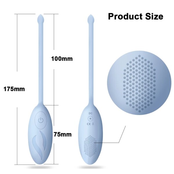 Wireless Vibrator Vibrating Egg G-Spot Stimulator Vagina Ball Clitoral Stimulator Masturbator Adult Couple Female Sex Toy