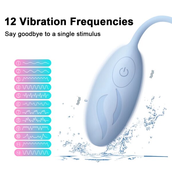 Wireless Vibrator Vibrating Egg G-Spot Stimulator Vagina Ball Clitoral Stimulator Masturbator Adult Couple Female Sex Toy