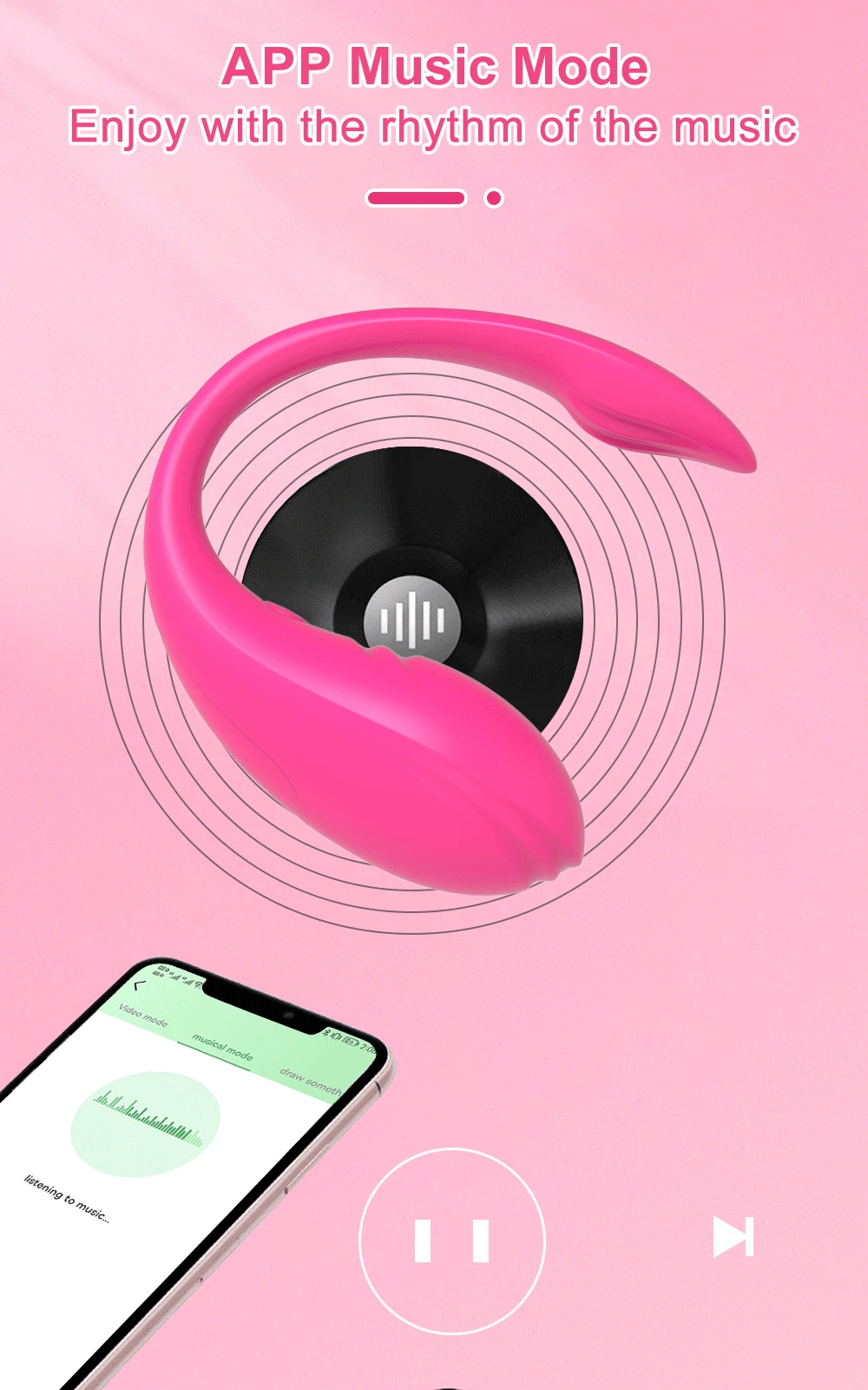 Bluetooths Dildo Vibratior Egg for Women Female Wireless APP Remote Control Wear Vibrating Egg Panties Toy Sex for Adults Shop