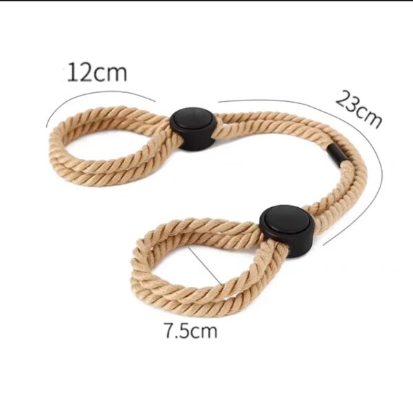 Adjustable Erotic Slave Bdsm Bondage Rope Handcuffs Wrist Flirting Fetish Adults Games Sex Toys For Women No Vibrator Sex Shop