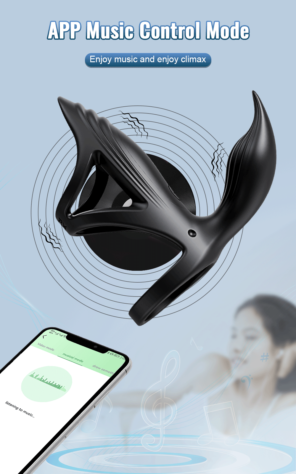 APP Bluetooth Cockring Penis Cock Ring Delay Ejaculation Clitoral Stimulator Sex Toys for Men Couple Penisring Dick Sleeve APP Bluetooth Cockring Penis Cock Ring Delay Ejaculation Clitoral Stimulator Sex Toys for Men Couple Penisring Dick Sleeve