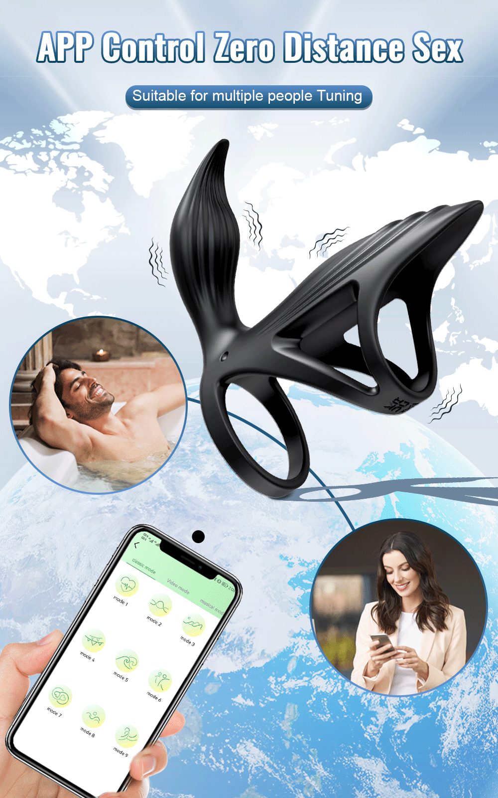 APP Bluetooth Cockring Penis Cock Ring Delay Ejaculation Clitoral Stimulator Sex Toys for Men Couple Penisring Dick Sleeve APP Bluetooth Cockring Penis Cock Ring Delay Ejaculation Clitoral Stimulator Sex Toys for Men Couple Penisring Dick Sleeve