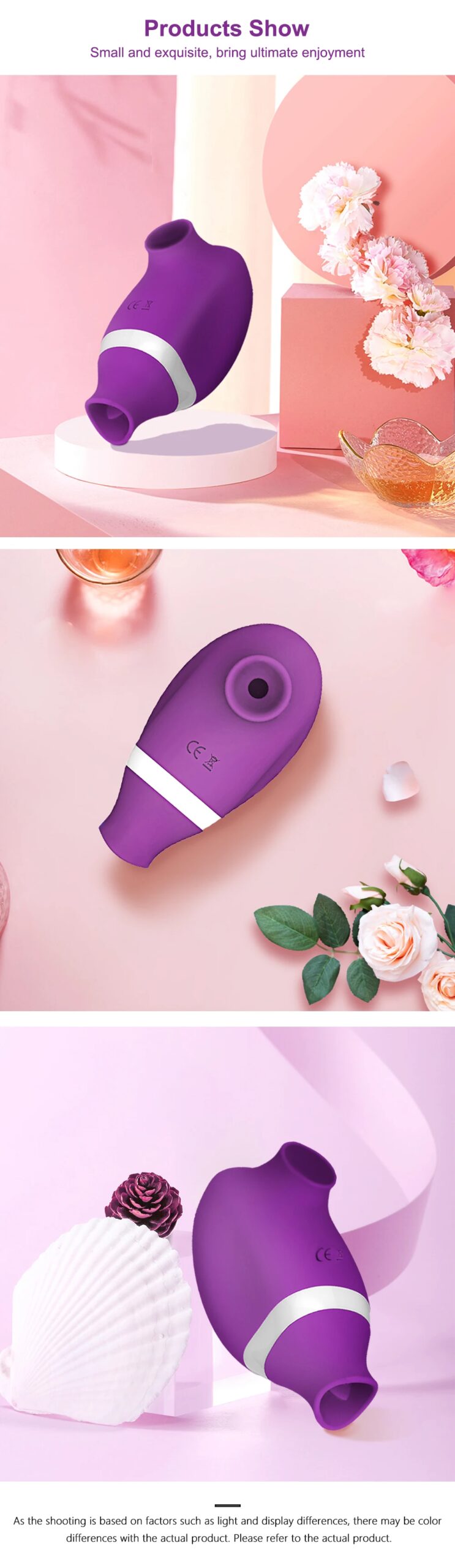 Powerful  Vibrator Female Sexules Adult Sex Toys Clit Nipple Clitoris Sucker Oral Tongue Licking​ Vacuum Stimulator for Women