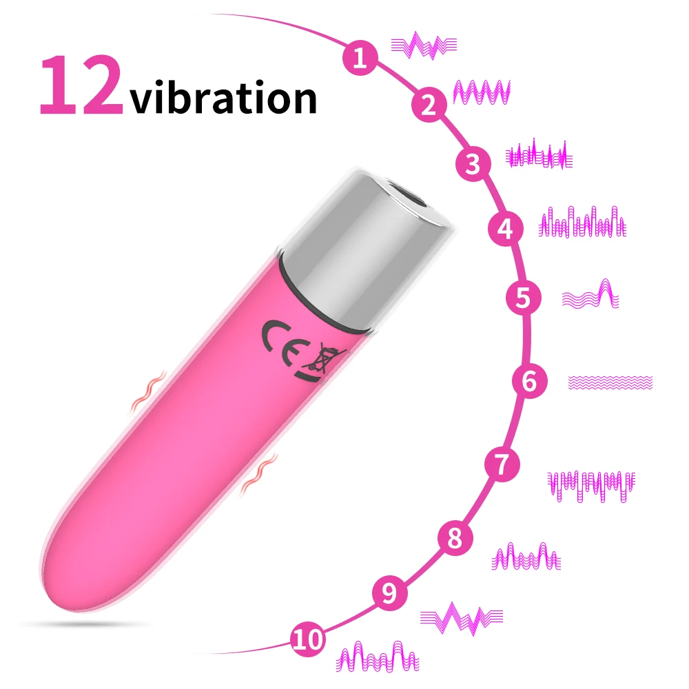 USB Charge Powerful Bullet Vibrator Dildo Sex Toys for Women Anal Clitoral Stimulator Erotic vibrator Adult Sex Toy shop 18