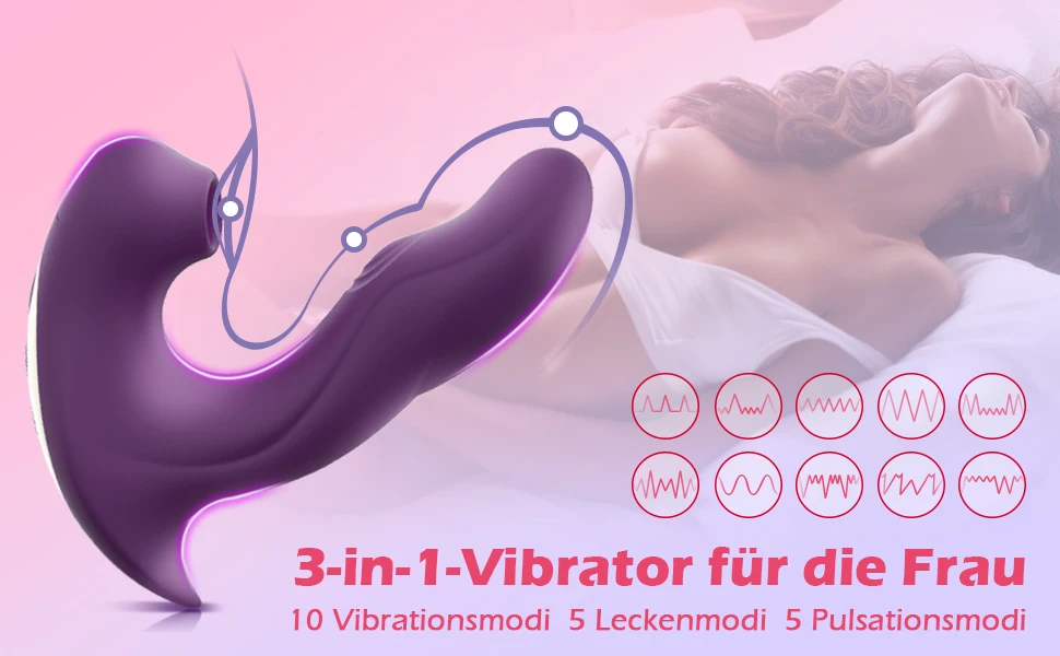 3 in 1 Clitoral Sucking Vibrator For Women 15 Modes Clitoris Vacuum Stimulator Tongue Licking Dildo Adults Goods Sex Toys Female 3 in 1 Clitoral Sucking Vibrator For Women 15 Modes Clitoris Vacuum Stimulator Tongue Licking Dildo Adults Goods Sex Toys Female
