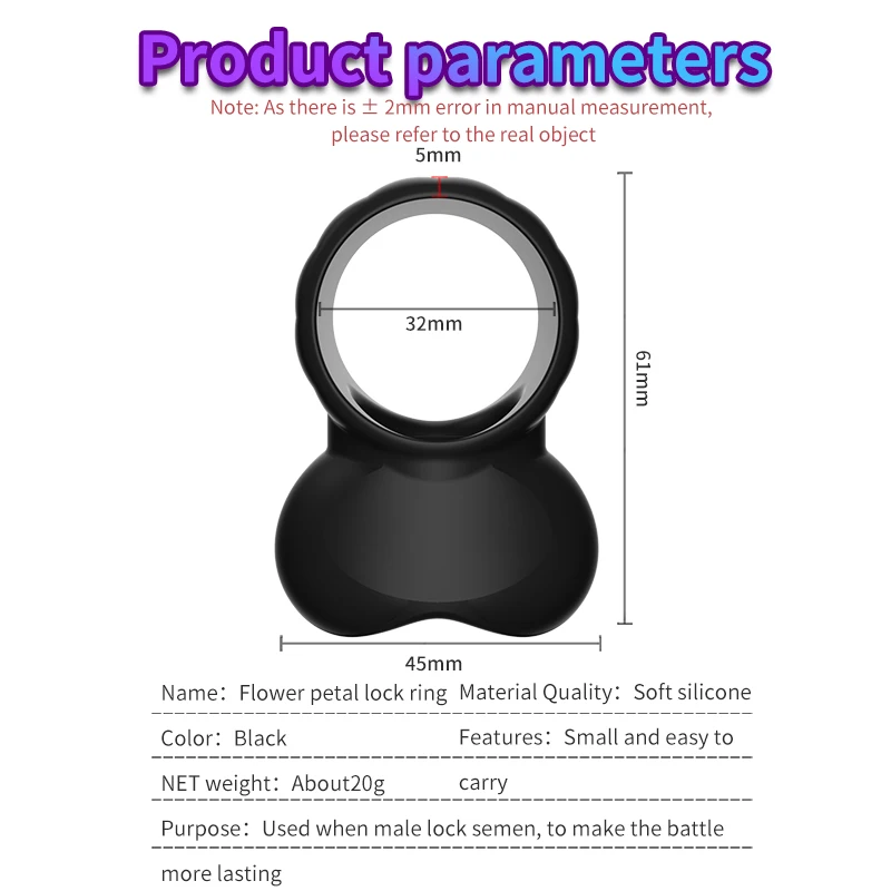 Reusable Penis Extender Cock Rings Delay Ejaculation Penis Condom No Vibrator Sex Toys For Men Bdsm Women Anal Clitor Stimulator