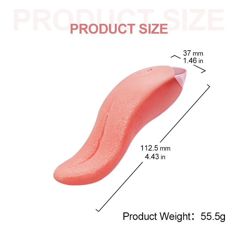 Tongue Licking Vibrator For Women 10 Modes Heating G Spot Clitoral Stimulator Nipple Female Masturbator Mini Sex Toys for Adult Tongue Licking Vibrator For Women 10 Modes Heating G Spot Clitoral Stimulator Nipple Female Masturbator Mini Sex Toys for Adult