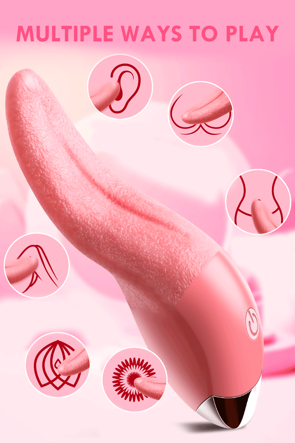 Tongue Licking Vibrator For Women 10 Modes Heating G Spot Clitoral Stimulator Nipple Female Masturbator Mini Sex Toys for Adult Tongue Licking Vibrator For Women 10 Modes Heating G Spot Clitoral Stimulator Nipple Female Masturbator Mini Sex Toys for Adult