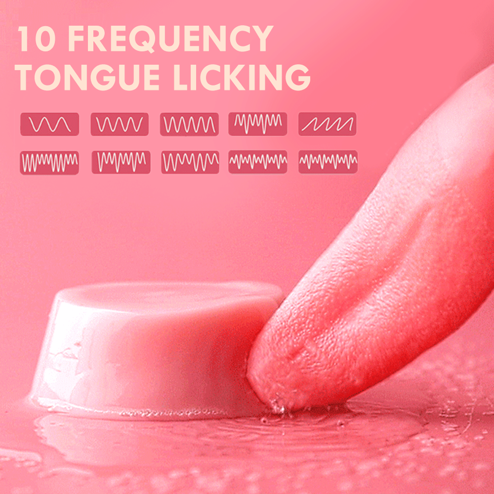 Tongue Licking Vibrator For Women 10 Modes Heating G Spot Clitoral Stimulator Nipple Female Masturbator Mini Sex Toys for Adult Tongue Licking Vibrator For Women 10 Modes Heating G Spot Clitoral Stimulator Nipple Female Masturbator Mini Sex Toys for Adult
