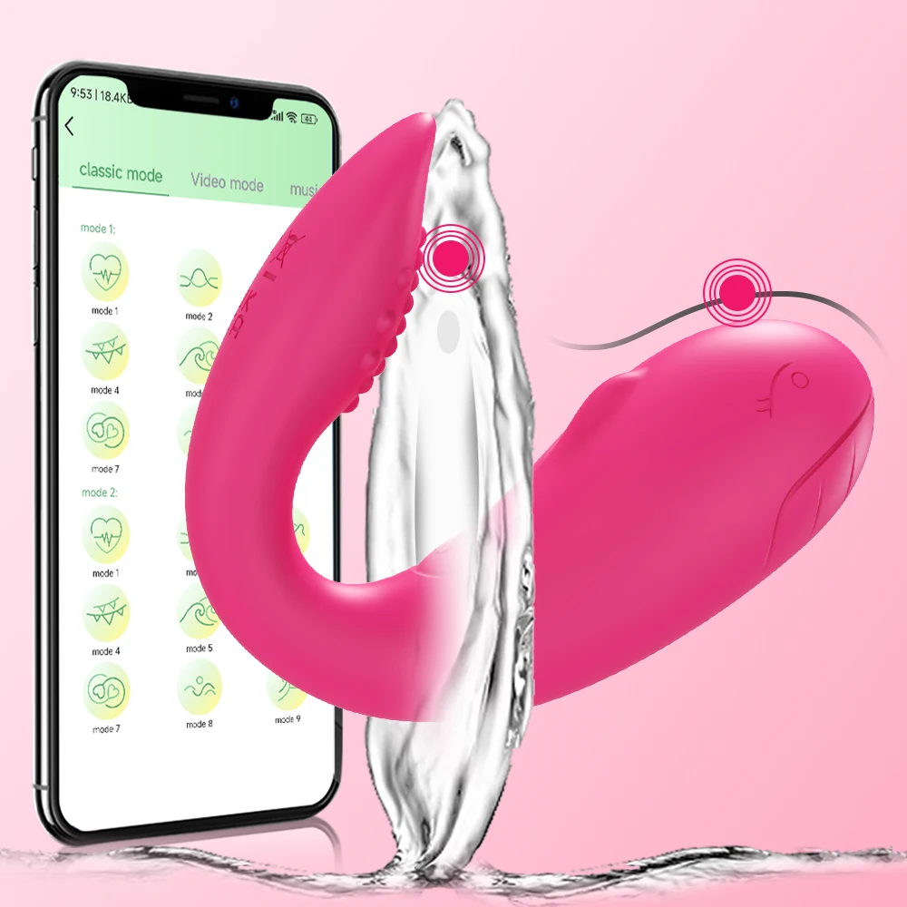 Female G-spot Vibrator Remote APP Control Wearable Clitoral G-spot Stimulator Massager Vibration Female Sex Toys Adult Products