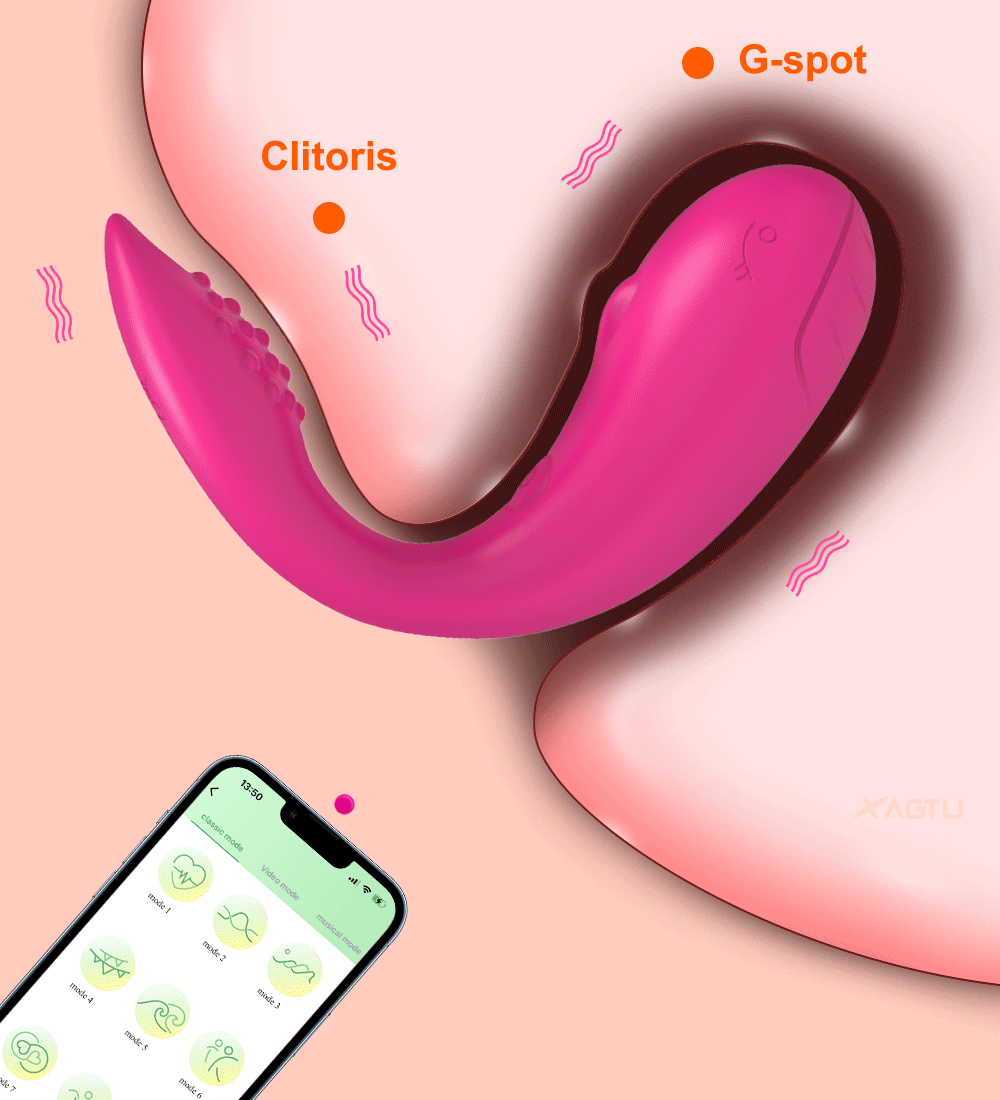 Female G-spot Vibrator Remote APP Control Wearable Clitoral G-spot Stimulator Massager Vibration Female Sex Toys Adult Products