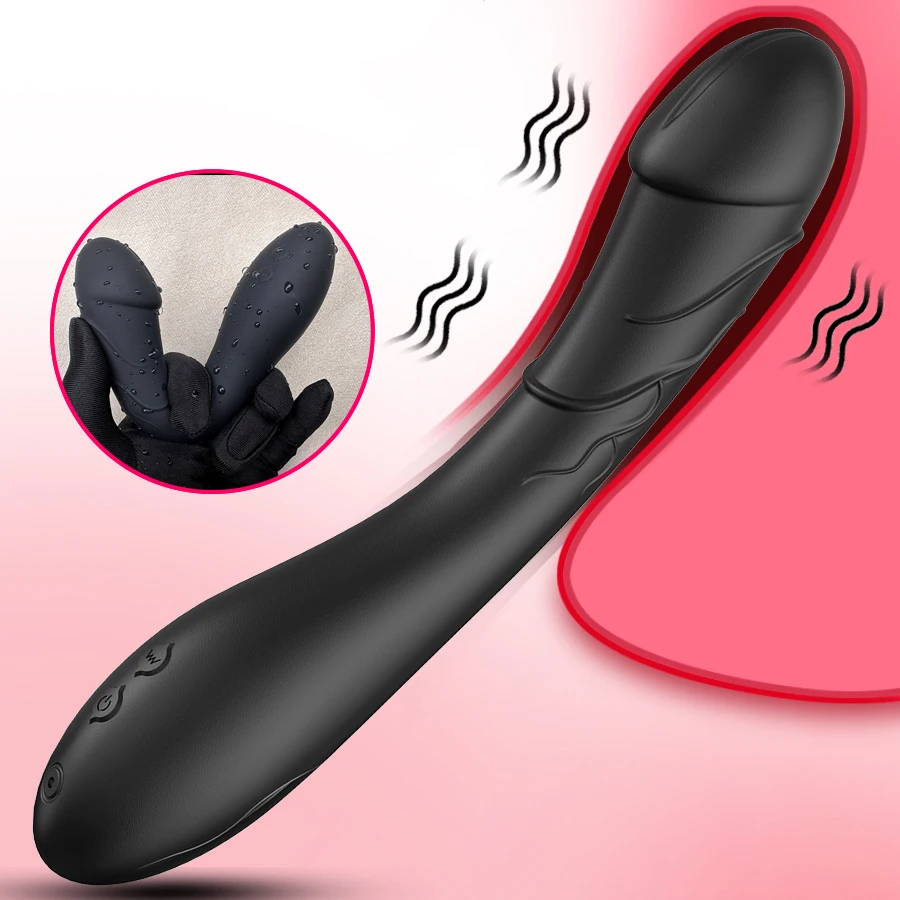 10 Modes Dildo Vibrator, Strong Motor G-spot Clitoral Stimulator, Vagina Massage Female Masturbator, Adult Sex Toys For Men Woma