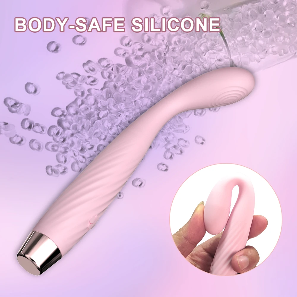 Beginner G-Spot Vibrator for Women Nipple Clitoris Stimulator 8 Fast Seconds to Orgasm Finger Shaped Vibes Sex Toys for Adults