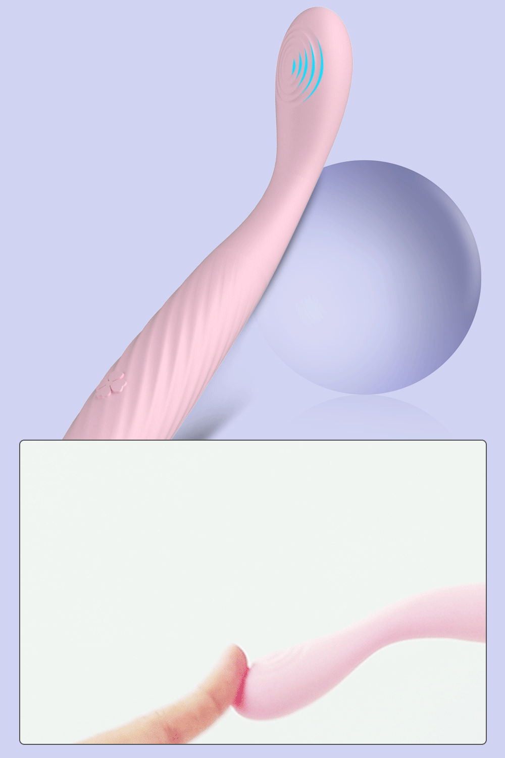 Beginner G-Spot Vibrator for Women Nipple Clitoris Stimulator 8 Fast Seconds to Orgasm Finger Shaped Vibes Sex Toys for Adults