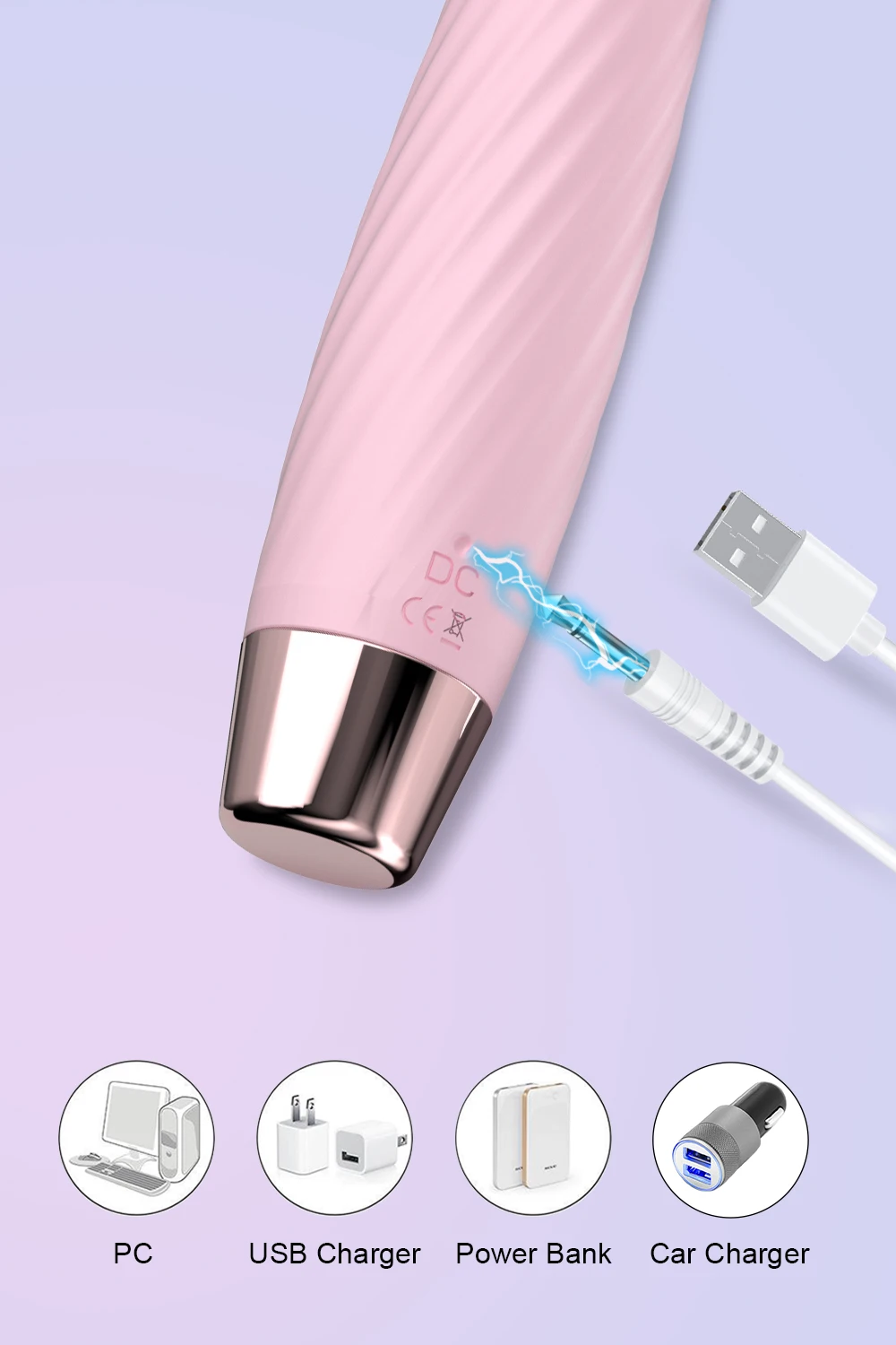 Beginner G-Spot Vibrator for Women Nipple Clitoris Stimulator 8 Fast Seconds to Orgasm Finger Shaped Vibes Sex Toys for Adults