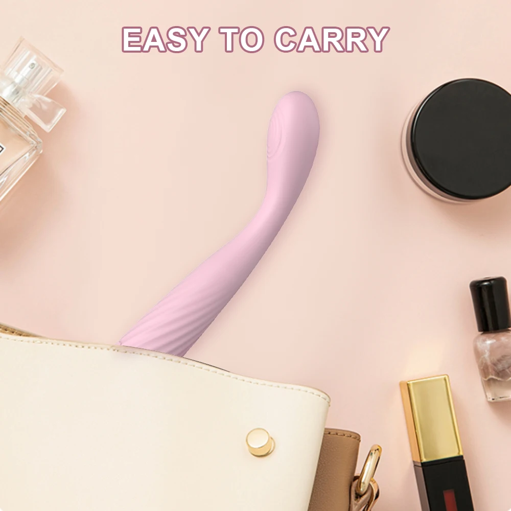 Beginner G-Spot Vibrator for Women Nipple Clitoris Stimulator 8 Fast Seconds to Orgasm Finger Shaped Vibes Sex Toys for Adults
