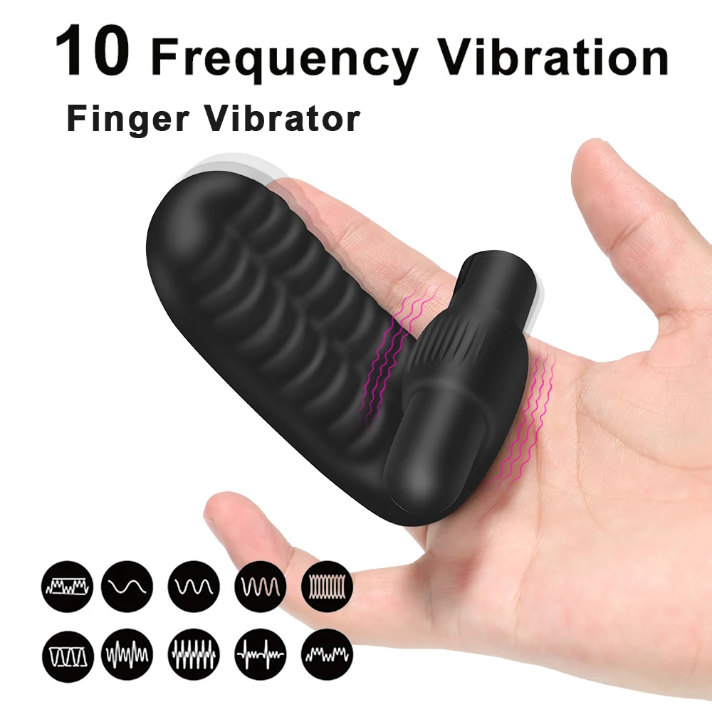 Mini Finger Vibrators for Women Orgasm Clitoris Stimulator G-spot Massager Female Vagina Masturbator Erotic Sex Toys For Lesbian