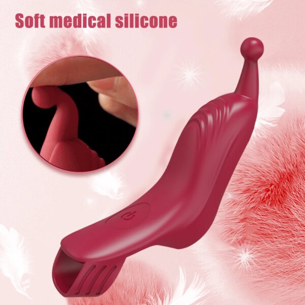 G-Spot Finger Vibrator Female Sex Toy For Women Clitoris Stimulator Couples Nipple Powerful Silicone Toy Goods for Adults 18