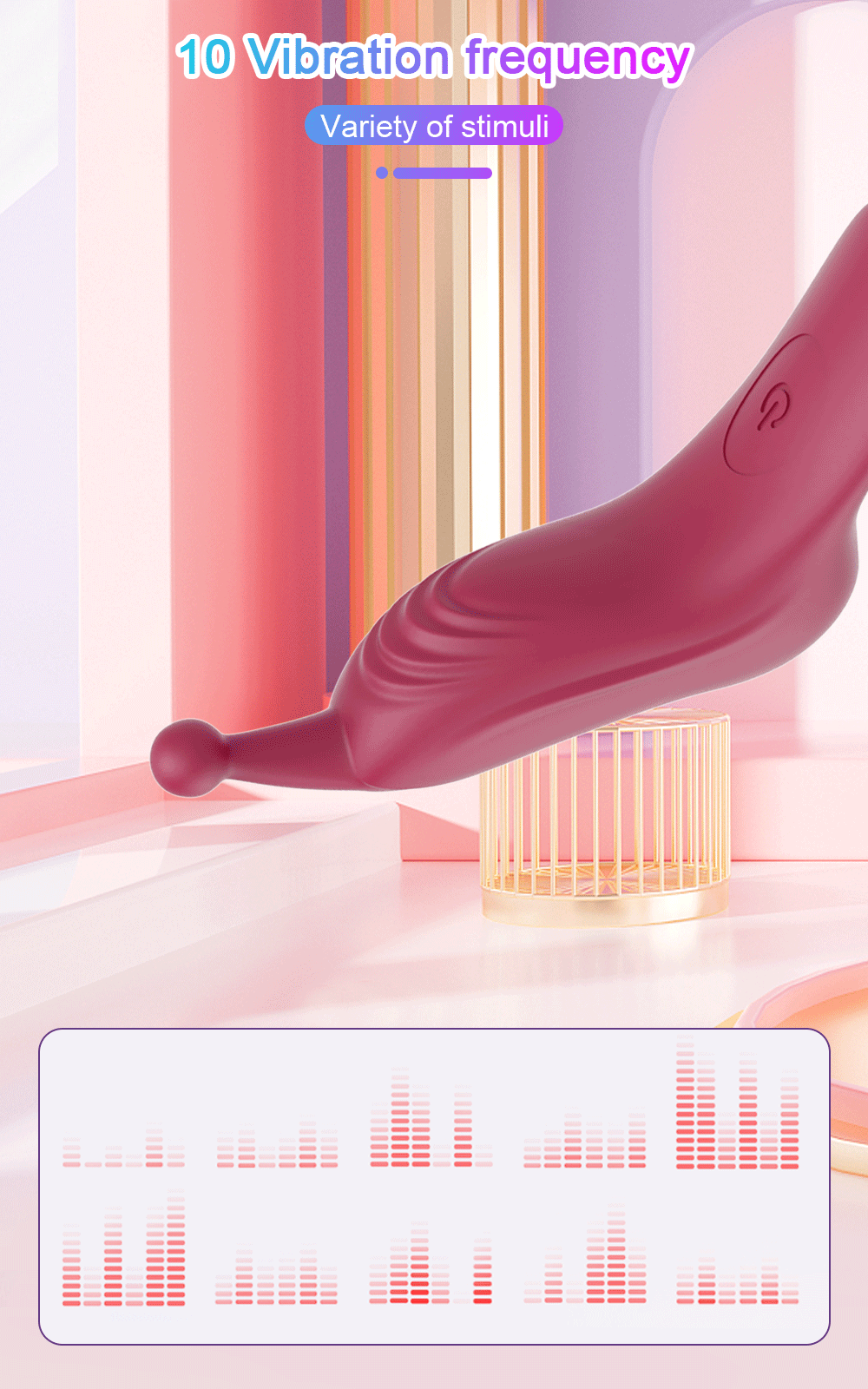 G-Spot Finger Vibrator Female Sex Toy For Women Clitoris Stimulator Couples Nipple Powerful Silicone Toy Goods for Adults 18