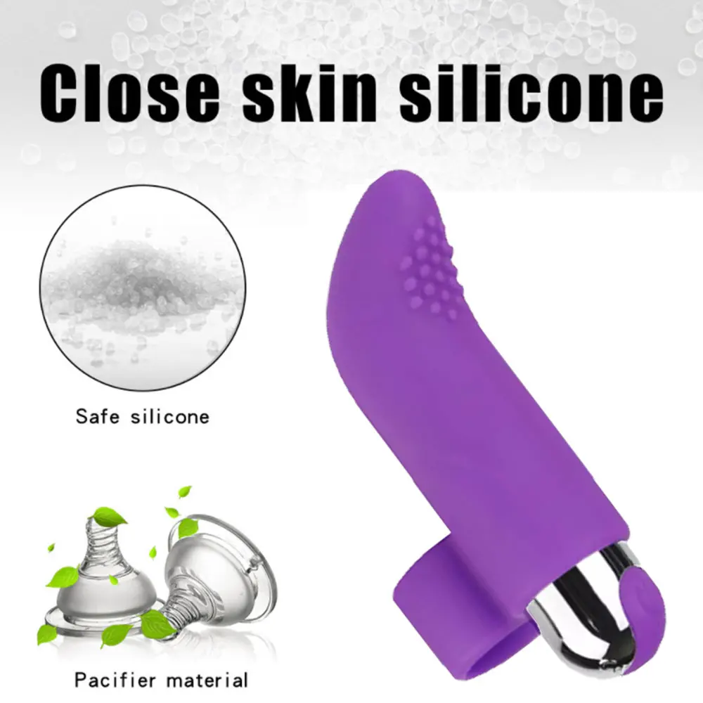 10 Speeds USB Charging Finger Vibrator Dildo Sex Toys For Women Clitoris Stimulation Silicone Anal Massage Adult Sex Toys 18