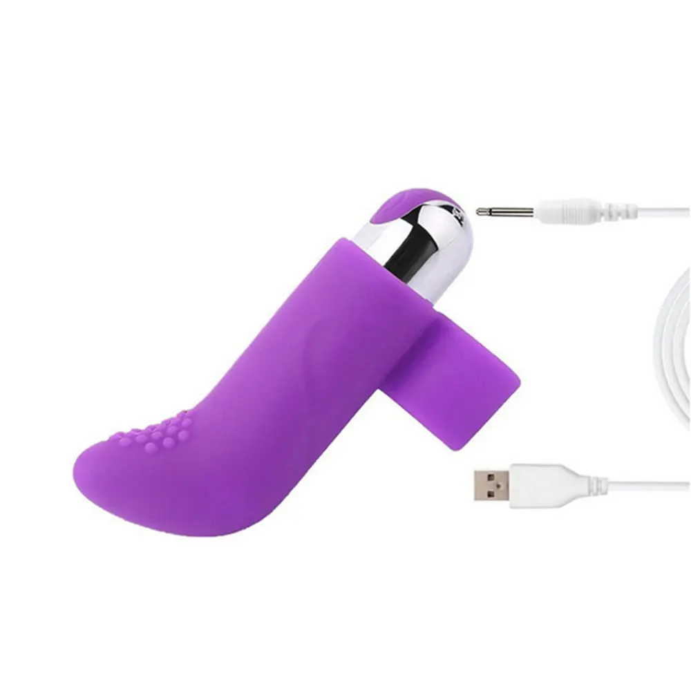 10 Speeds USB Charging Finger Vibrator Dildo Sex Toys For Women Clitoris Stimulation Silicone Anal Massage Adult Sex Toys 18