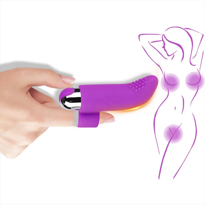 10 Speeds USB Charging Finger Vibrator Dildo Sex Toys For Women Clitoris Stimulation Silicone Anal Massage Adult Sex Toys 18