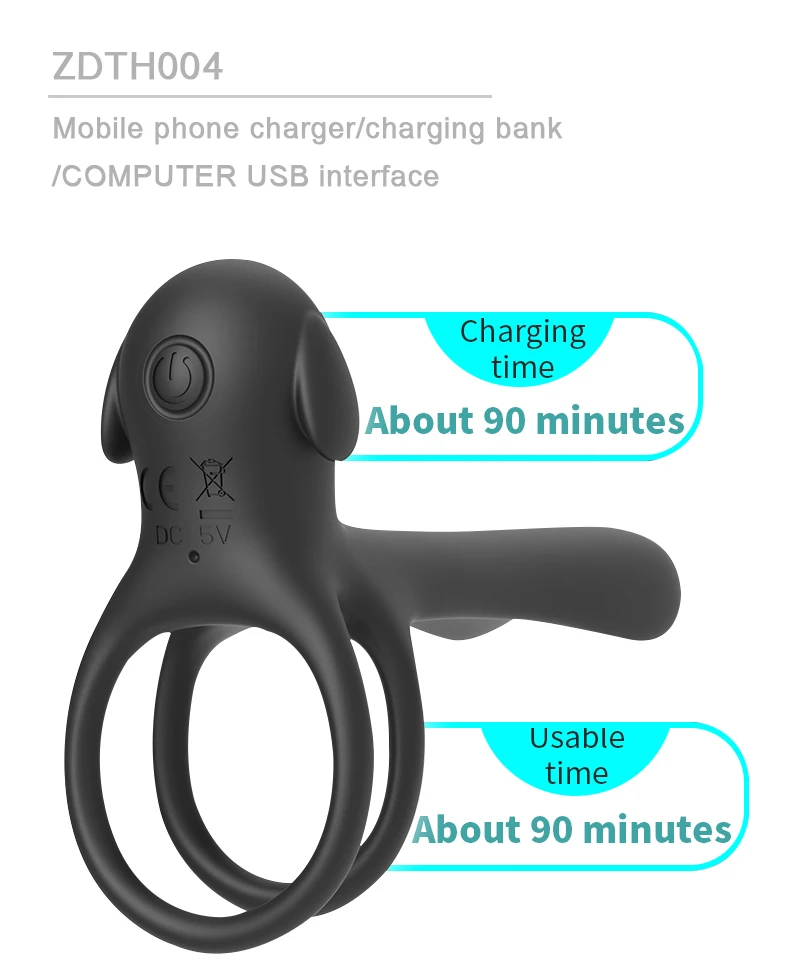 Couple Vibrator Penis Ring Cock Vibration Wireless Remote Cockring Pensring Vagina Stimulator G Spot Massager Sex Toys For Men