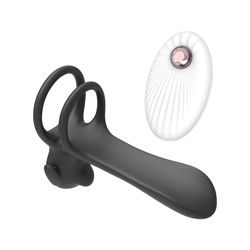 Couple Vibrator Penis Ring Cock Vibration Wireless Remote Cockring Pensring Vagina Stimulator G Spot Massager Sex Toys For Men