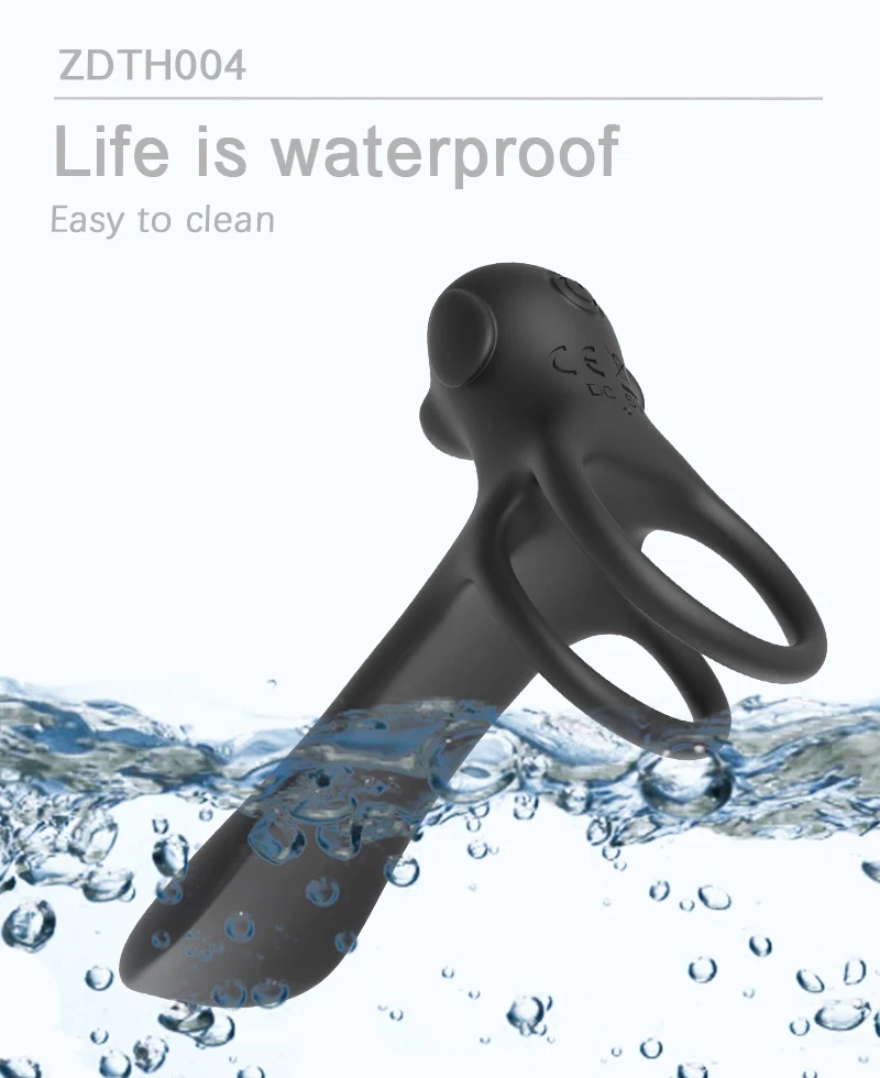 Couple Vibrator Penis Ring Cock Vibration Wireless Remote Cockring Pensring Vagina Stimulator G Spot Massager Sex Toys For Men