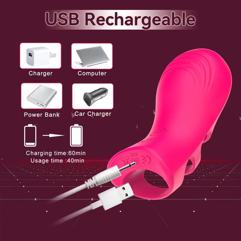 Finger Vibrator 10 Modes G spot Clitoris Massager For Women Masturbation Erotic Sex Toys Vibrating Egg Couple Flirting Adult 18 Finger Vibrator 10 Modes G spot Clitoris Massager For Women Masturbation Erotic Sex Toys Vibrating Egg Couple Flirting Adult 18