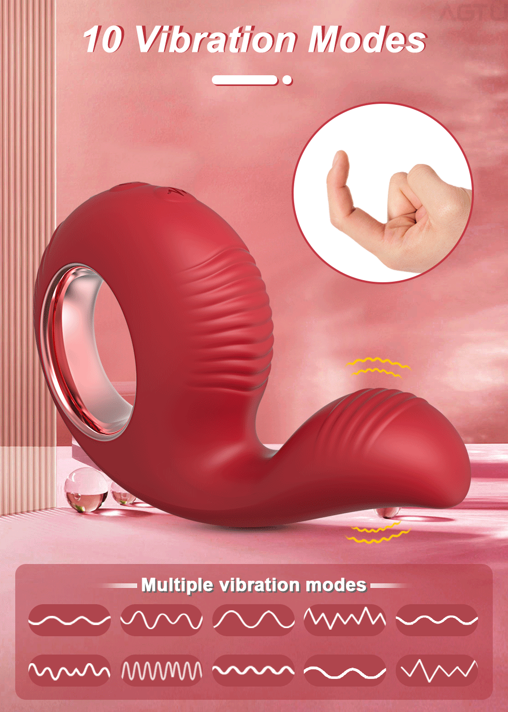G-Spot Finger Vibrator for Women Nipple Vagina Massager Clit Clitoris Stimulator Female Erotic Goods Sex Toys Adult Supplies G-Spot Finger Vibrator for Women Nipple Vagina Massager Clit Clitoris Stimulator Female Erotic Goods Sex Toys Adult Supplies