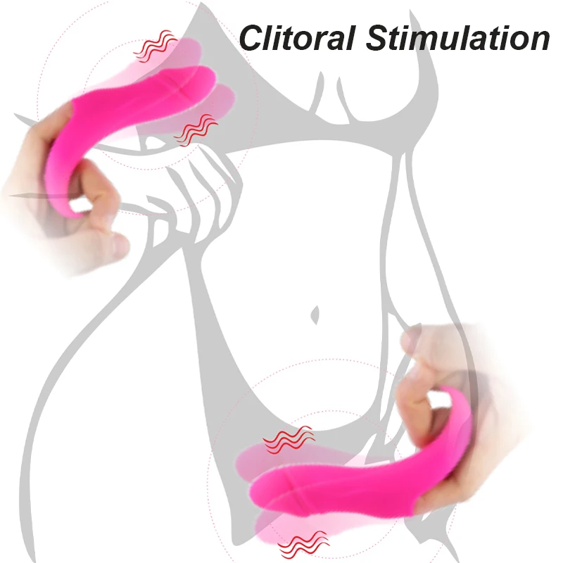 10 Multi-speed Finger Wearable Vibrator Silicone G-spot Clitoris Vibrating Massage Erotic Toys Adult Product Sex Toys for Woman